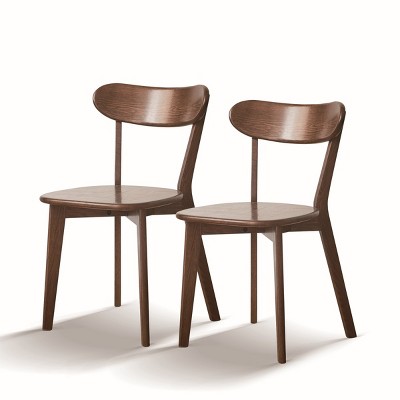 Evelyn Dining Chair Set of 2,Soild Wooden Dining Chair for Living Room,Dining Room-Tanpinhause