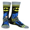 DC Comics Justice League Socks Batman Superman The Flash 5-Pair Mid-Rise Crew Sock Set (Fits Shoe Size 6-12) Multicolored - 2 of 4