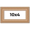 PosterPalooza | Panoramic Weathered Yellow Picture Frame - UV Acrylic, Foam Board Backing, Hanging Hardware - 2 of 4