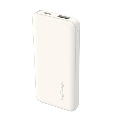 myCharge 5000mAh Power & Go Power Bank - White