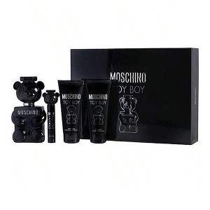 Moschino Toy Boy 4 Pc Set Men Edp Spray 3.4, Shower Gel 3.4, As 3.4, Spray 0.3 Oz - 1 of 1