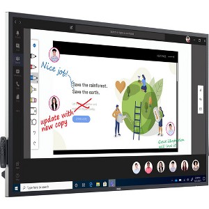Manufacturer Refurbished Dell C6522QT 65" Class 4K Touchscreen Conference Room IPS LED Display, Black - 1 of 4
