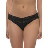 Felina Women's Stretchy Lace Trimmed Bikini Underwear - Sexy