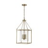 Capital Lighting 4 - Light Pendant in  Aged Brass - 3 of 4