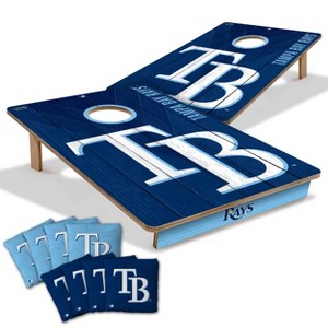 MLB Tampa Bay Rays 2'x3' Wood Toss Game Set - 1 of 4