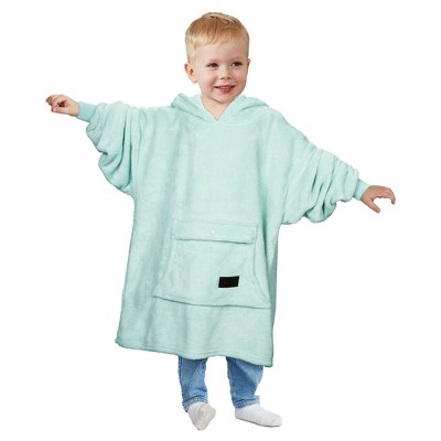 Catalonia Wearable Blanket Hoodie for Kids, Fleece Snuggy Sweatshirt Pullover, 4-12 Years Kids, Gift for Boys Girls, Children's Day Gift Ideas