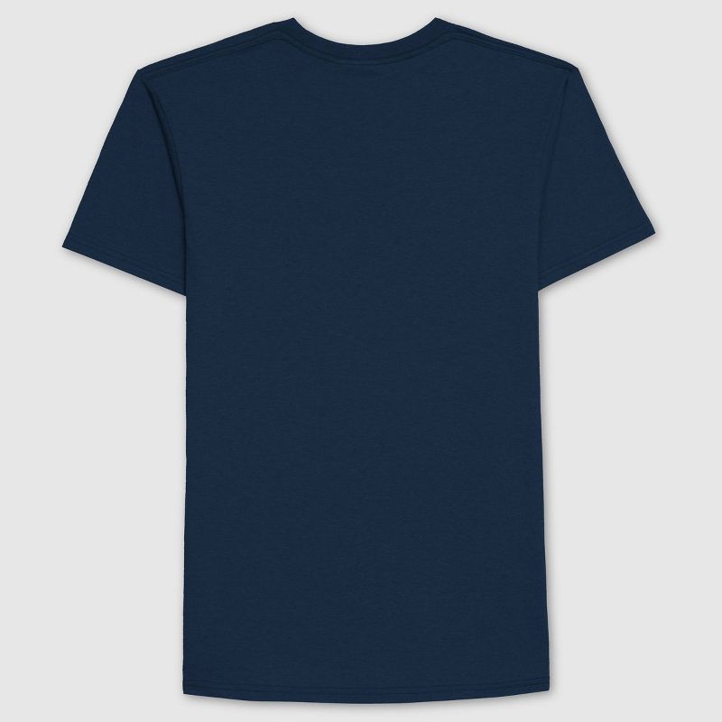 Men's Best Dad Ever Short Sleeve Graphic T-Shirt - Navy Blue, 4 of 6