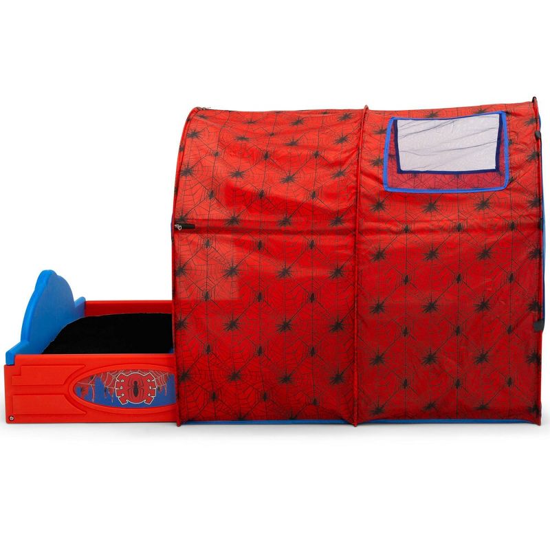Delta Children Marvel Spider-Man Sleep and Play Toddler Bed with Tent, 6 of 9
