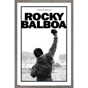 Trends International Rocky Balboa (2006) - One Sheet Framed Wall Poster Prints - 1 of 4
