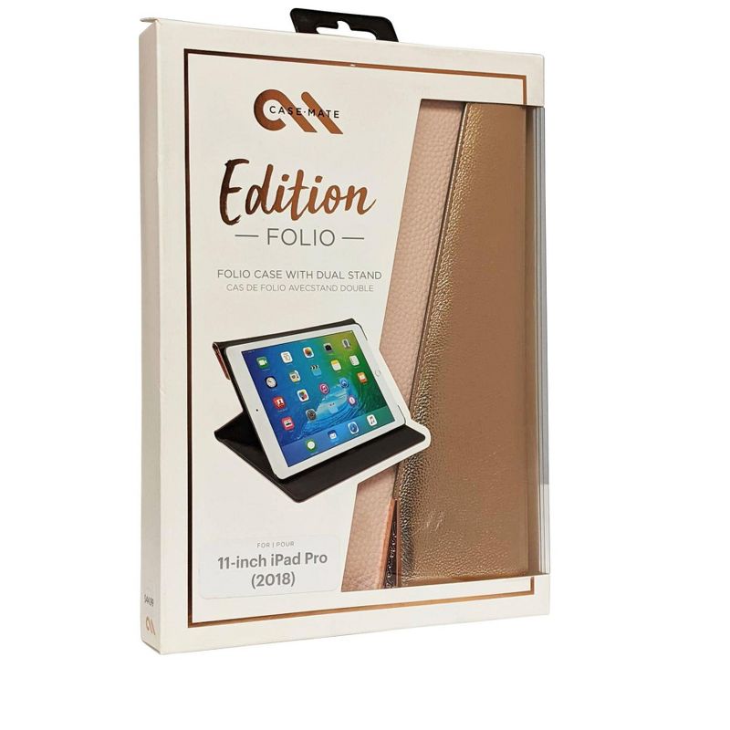 Case-Mate Edition Folio Case for 11-inch iPad Pro - Rose-Gold, 1 of 6