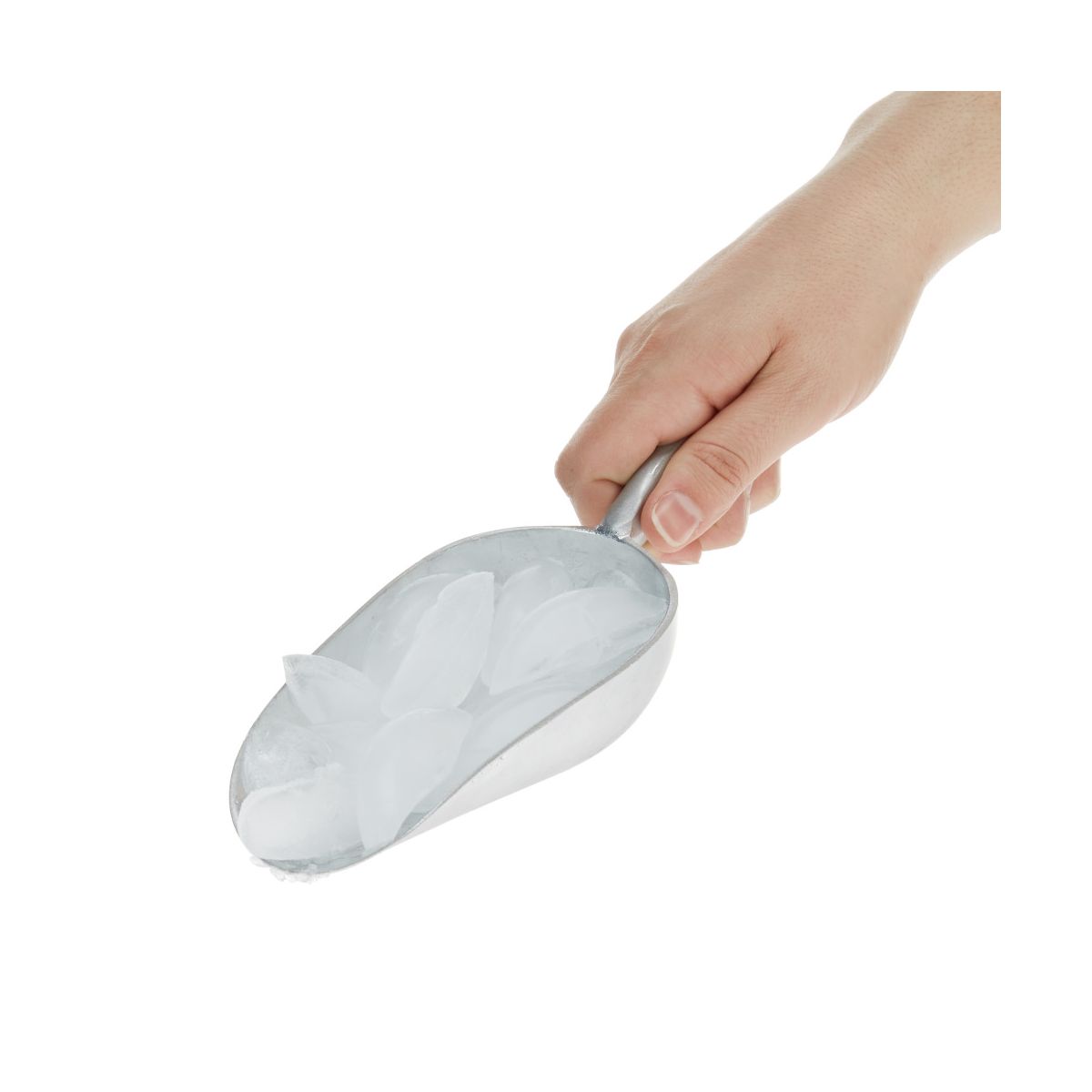True Heavy Duty Metal Ice Scoop for Freezer, Professional Grade Aluminum Ice Scooper for Cocktails Birthday Wedding Party, Home Bar, 6 oz Set of 1 - thumbnail 6