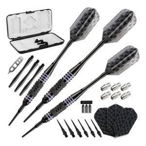 Viper Bobcat Adjustable Weight Conversion Dart Set 16-19 Grams, Black Rings - 1 of 3