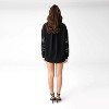 Women's DROP SHOULDER EMBROIDERY OVERSIZED SHIRT - SoulofMu - 2 of 4