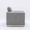 Acme Furniture 57" Valin Sofa Gray Linen - 3 of 4