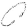 Pompeii3 Men's Link 14k Gold (16gram) or Platinum (25gram) 4mm Bracelet 8.5" - 2 of 4