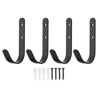 Unique Bargains Heavy Duty Garage Garden Storage Utility J Hooks 4.21" x 2.28"