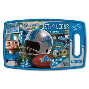 NFL Detroit Lions Retro Series Cutting Board - 1 of 4
