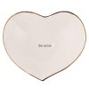 Transpac Dolomite 5.75 in. Off-White Valentines Day Heart Trinket Dish Set of 3 - 3 of 4