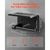 Munora Toilet Paper Holder with Shelf Mega Rolls Wall Mounted Toilet Roll Holder - 4 of 4
