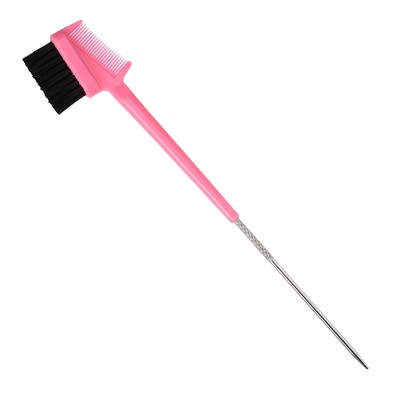Unique Bargains Eyebrow Eyelash Dual Comb Makeup Tool 8.15" Length