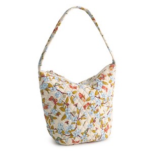 Vera Bradley Women's Outlet Cotton Slouchy Bucket Shoulder Bag - 1 of 3
