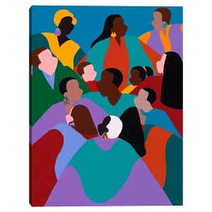 30" x 40" Resilience by Synthia Saint James Canvas Art Print - Masterpiece Art Gallery: Vertical Unframed Wall Decor - 1 of 4
