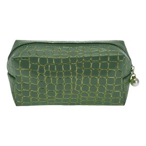 Unique Bargains Women Portable Stone Pattern Makeup Bag 1 Pc - 1 of 3
