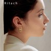 Gold Chain Earrings for Women Trendy Dainty 925 Sterling Silver Post 14k Gold Plated Chain Tassel Dangle Hoop Earrings - 3 of 4