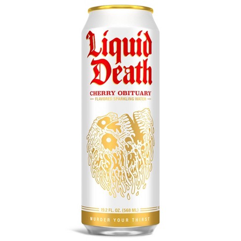 Liquid Death Cherry Obituary - 19.2 fl oz Can - image 1 of 4