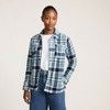 Lands' End Women's Anyweather Fleece Shirt Jacket - 4 of 4