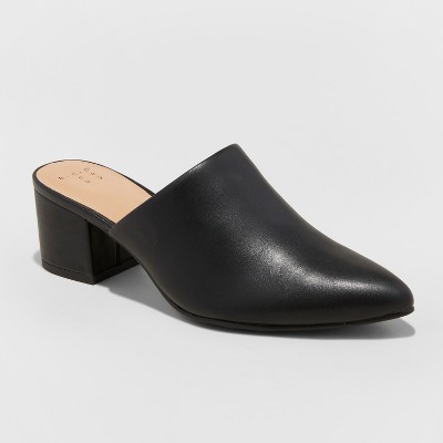 target black mules