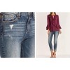 Women's Light of The Day Skinny Jeans - Miss Me - 4 of 4