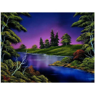 Toynk Bob Ross Blue River Nature Puzzle | 1000 Piece Jigsaw Puzzle