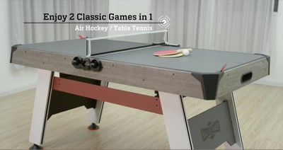 5.5 ft Air Hockey and Table Tennis Conversion Top
