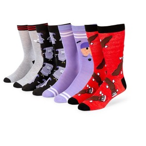 Hypnotic Socks South Park Towelie and Mr. Hankey Crew Socks Gift Set | Set of 4 - 1 of 4