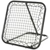 NAYSAYE Sport Net and Rebounder Soccer Rebounder Net Adjustable Angle Portable Training Goal for Backyard, Black, 30.80"*34.30"*30.80" - 2 of 4