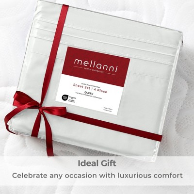 Ivory Queen 4-Piece Microfiber Sheet Set