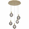 Eurofase Lighting Palmas 5 - Light Chandelier in  Gold - image 2 of 2