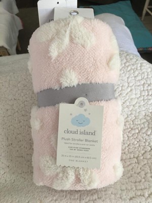 Plush Stroller Blanket Daisy - Cloud Island™ Pink : Target