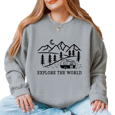 Simply Sage Market Explore The World Camper Sweatshirt