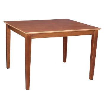 30' X 48' Solid Wood Top Table with Shaker Legs - International Concepts