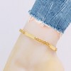 RMZ GOLD NYC 18K-Gold-Filled Bismark/Bar Anklet - 4 of 4