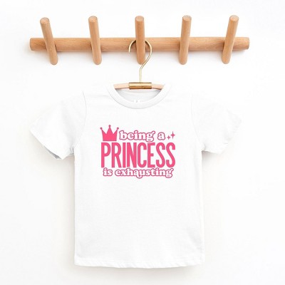 The Juniper Shop Being A Princess Is Exhausting Youth Short Sleeve Tee