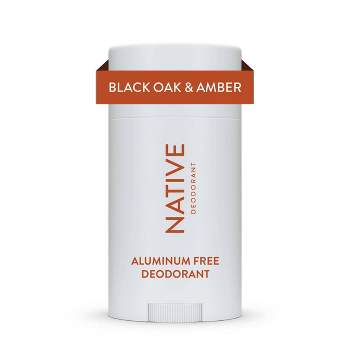 Native Deodorant - Black Oak & Amber - Aluminum Free - 2.65 oz