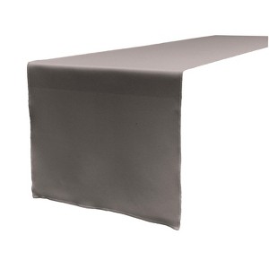 Slickblue 14"x108" Linen-Look Table Runner – Polyester Poplin, Wrinkle-Resistant, Serged Edge Finish, 41 Color Options - 1 of 3