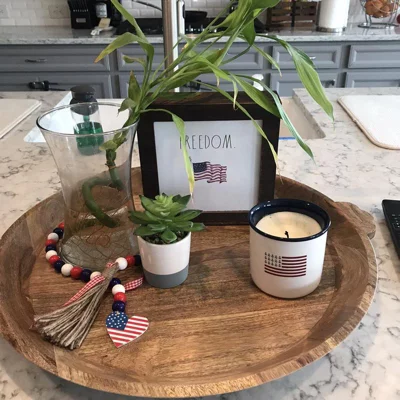 user image by Nana Cheryl, Oversized Carved Wood Tray - Hearth &#38; Hand&#8482; with Magnolia