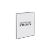 Azar Displays Self Adhesive Clear Acrylic Sign Holder Frames, 2 -Pack - 4 of 4