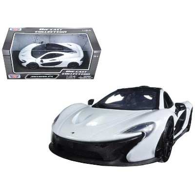 McLaren P1 White 1/24 Diecast Model Car by Motormax