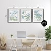 Stupell Industries Wild Blooms with Detailed Outlines 3pc Floating Frame Art Set - 3 of 4