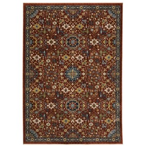 Oriental Weavers Aberdeen 006R1 Red/ Multi Indoor Area Rug - 2' x 3' - 1 of 4